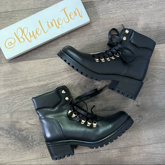 Steve Madden Shoes - Steve Madden Galway Combat Lace Up Boots NWOT